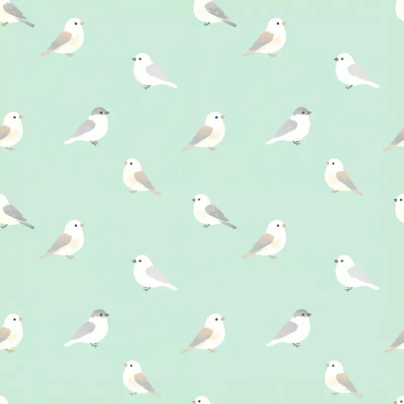 Charming Bird Pattern Image
