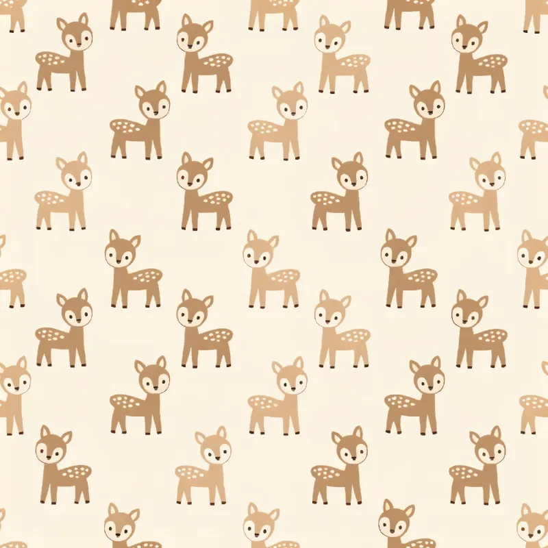 Adorable Baby Deer Pattern Image