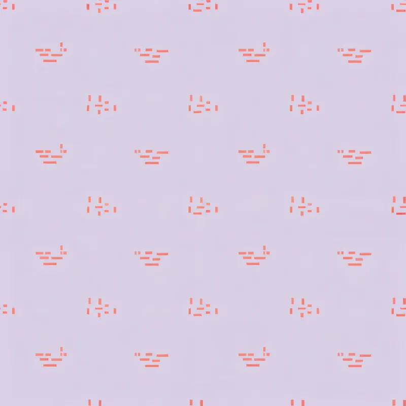 Charming Striped Whale Pattern Image