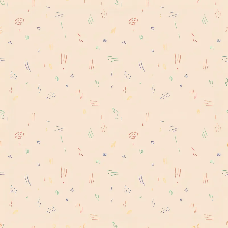 Colorful Scribble Pattern Image