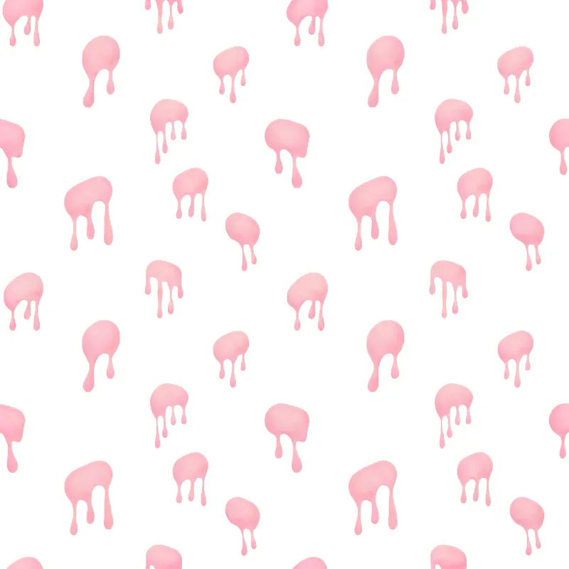 Soft Pink Drip Pattern Image