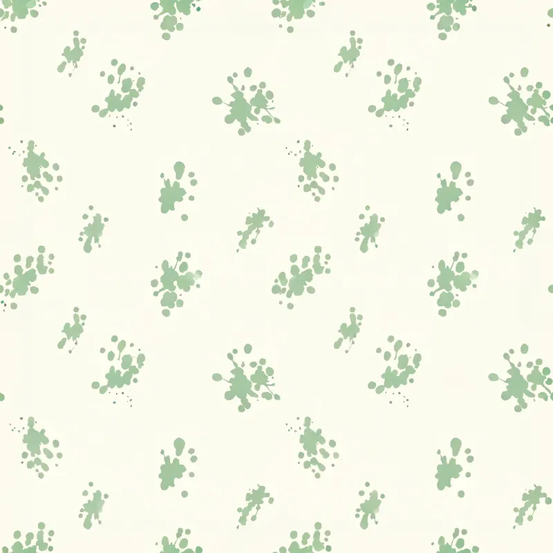 Soft Green Splatter Pattern Image