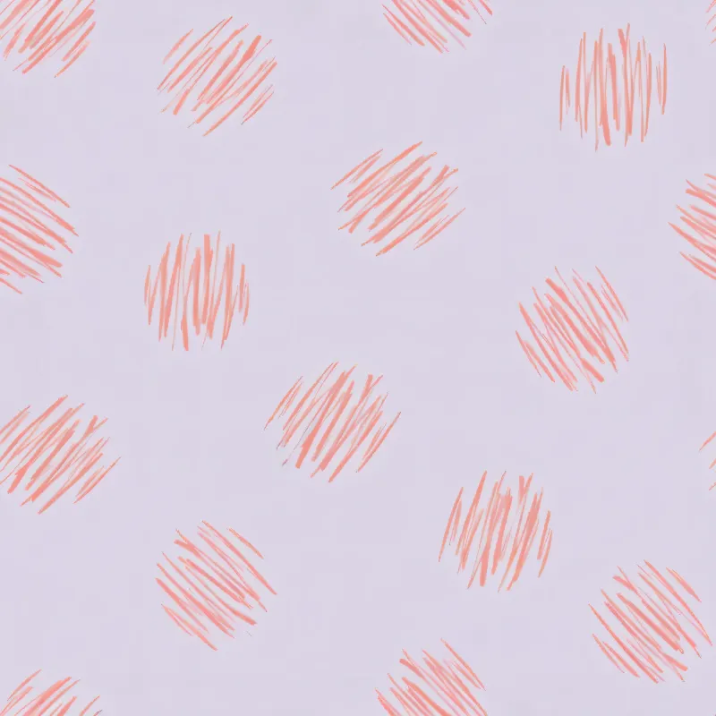 Playful Scribbled Dots Design Image