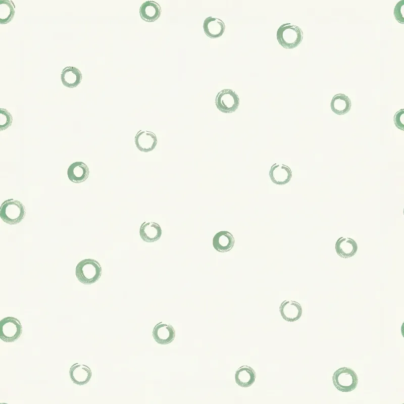Charming Green Dot Pattern Image