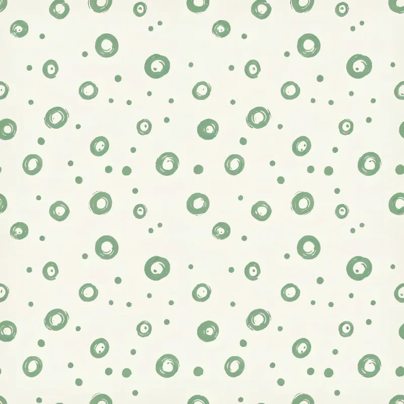 Charming Green Dot Pattern Image