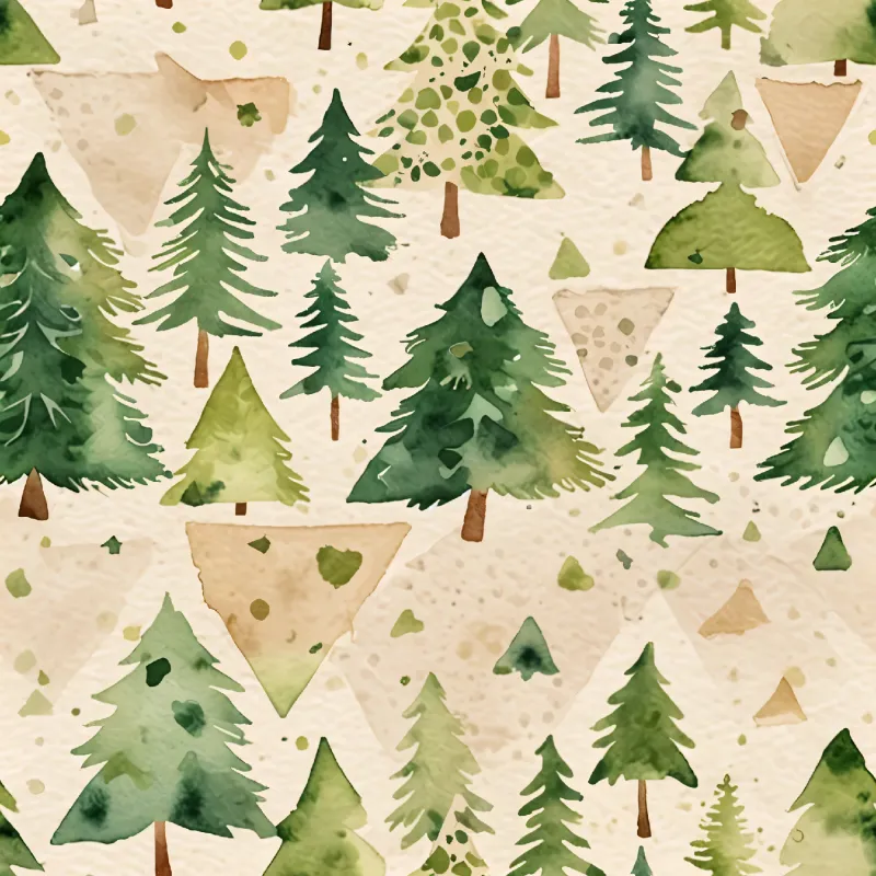 Stylish Forest Tree Design Image