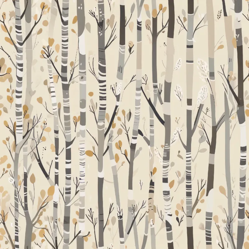 Stylized Tree Pattern Design Image