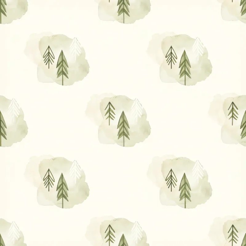 Serene Tree Pattern Design Image