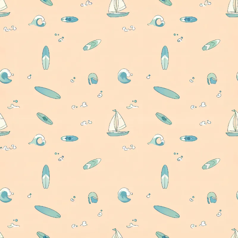 Seaside Adventure Pattern Image