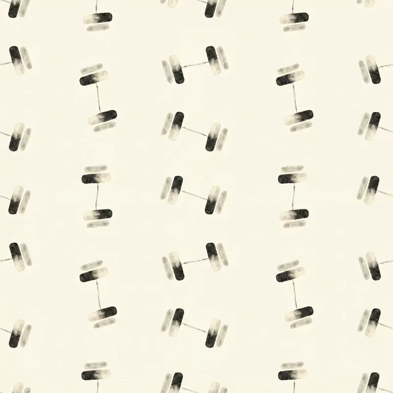 Dynamic Dumbbell Pattern Design Image