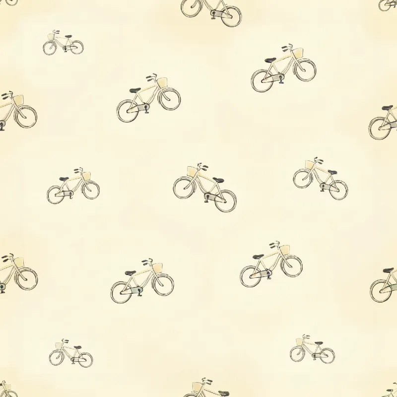 Charming Bicycle Pattern Image