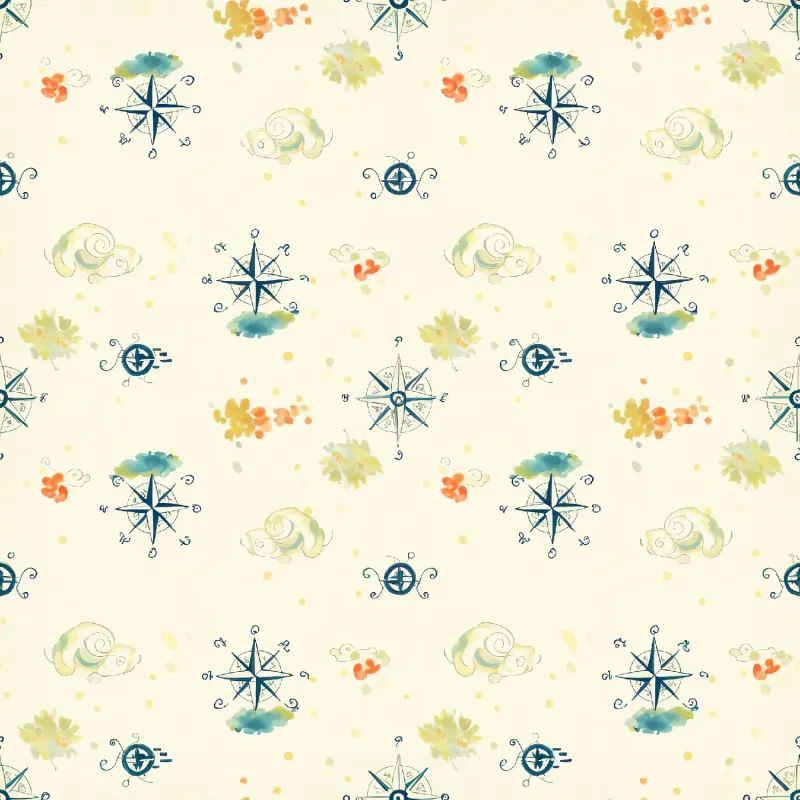 Vintage Nautical Adventure Design Image