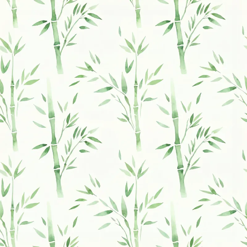 Elegant Bamboo Leaves Pattern Image