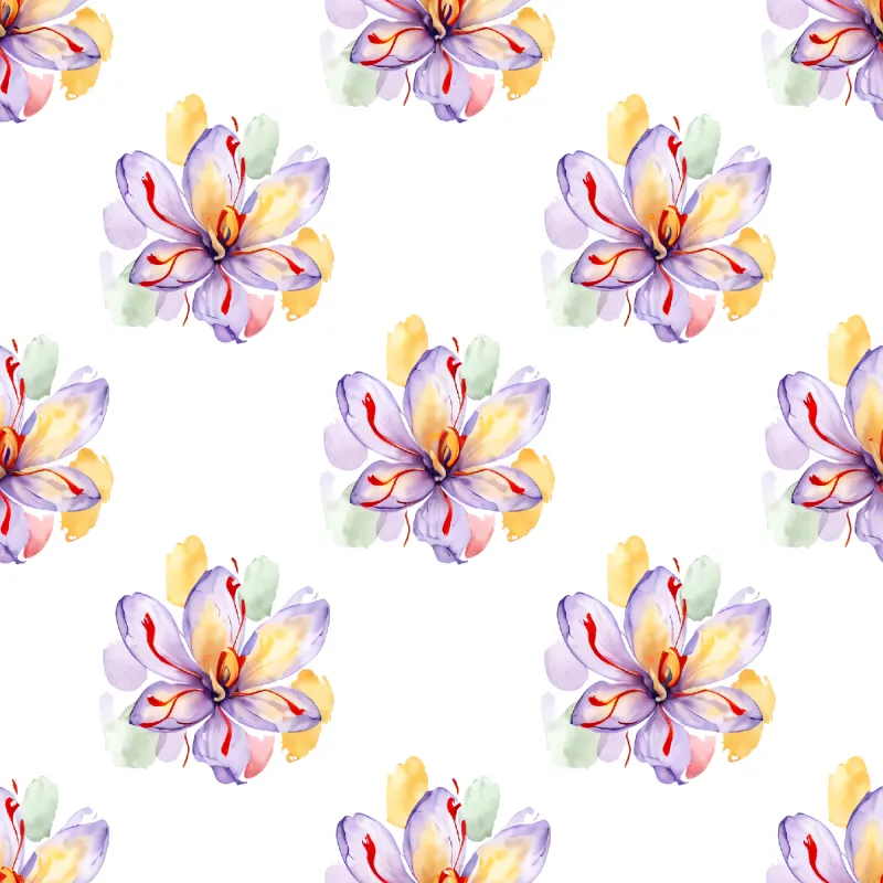 Delicate Floral Bouquet Pattern Image