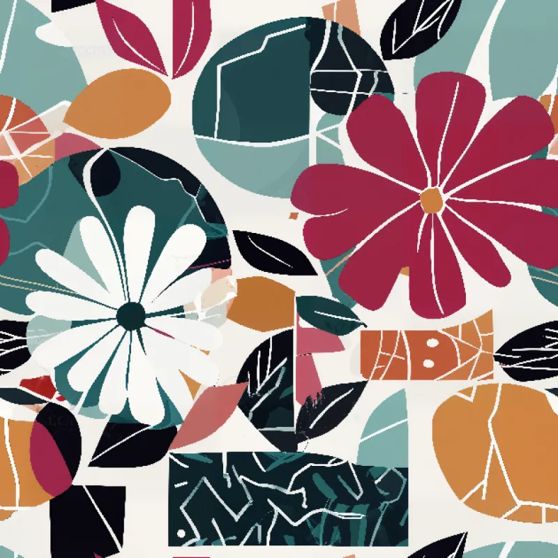 Floral Pop Art Image