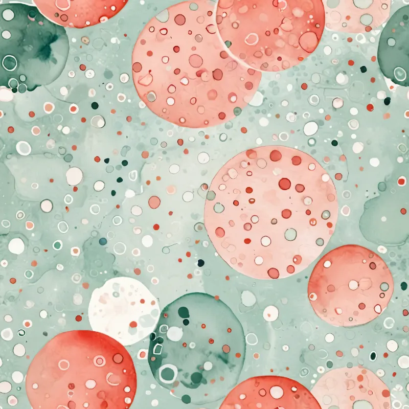 Abstract Watercolor Circles Image