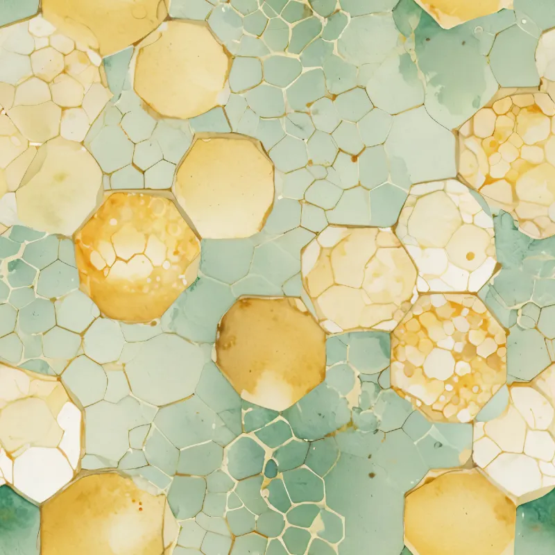 Abstract Honeycomb Pattern Image