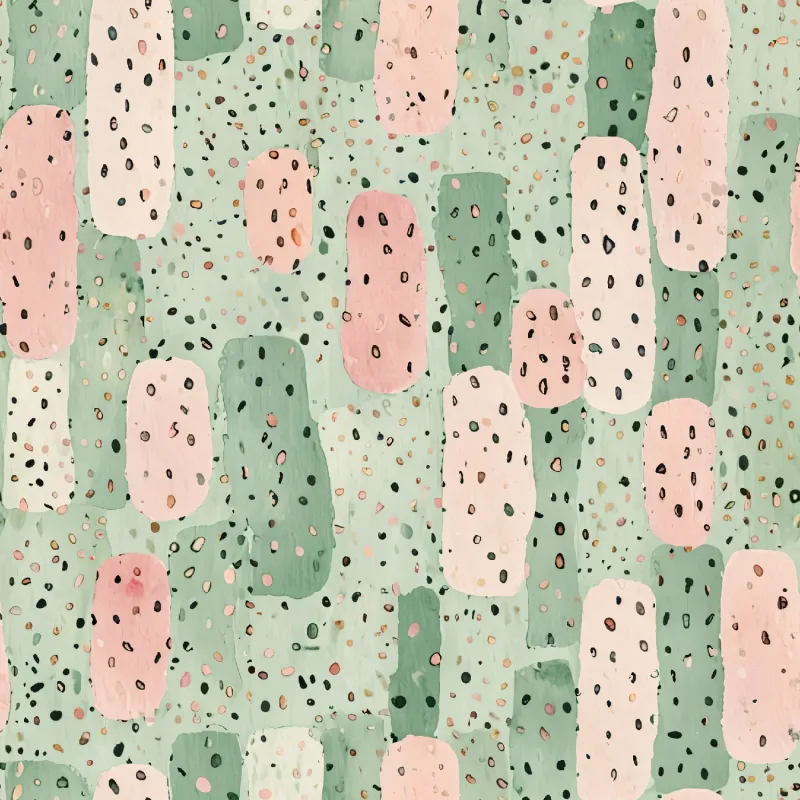 Abstract Pattern with Soft Shapes Image