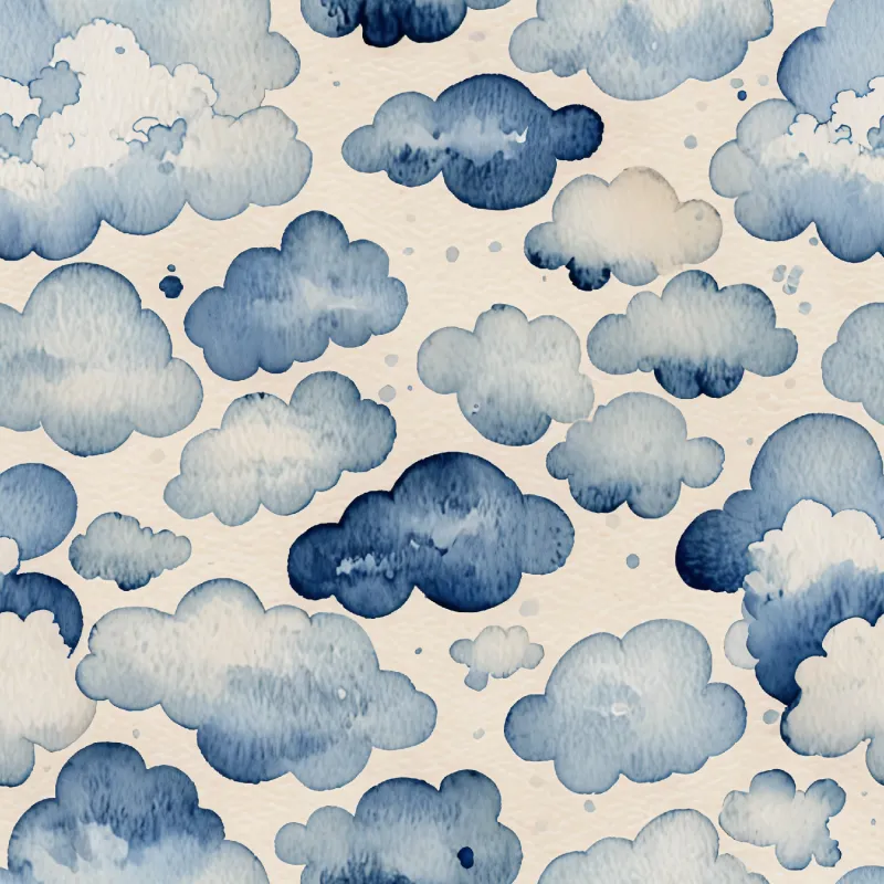 Dreamy Cloud Pattern Image